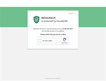 Tablet Screenshot of delcosuisse.ch